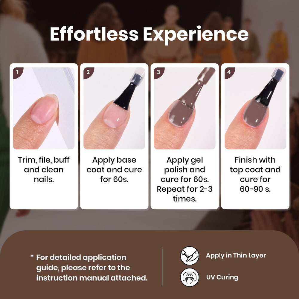 Beetles Retro nails at home with long lasting color and shine.