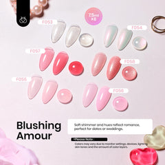 Beetles Rubber Base Gel grow-natural-nails focus on thicker, healthier-looking nails.