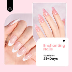 Beetles Rubber Base Gel supports natural nails with flexible strength