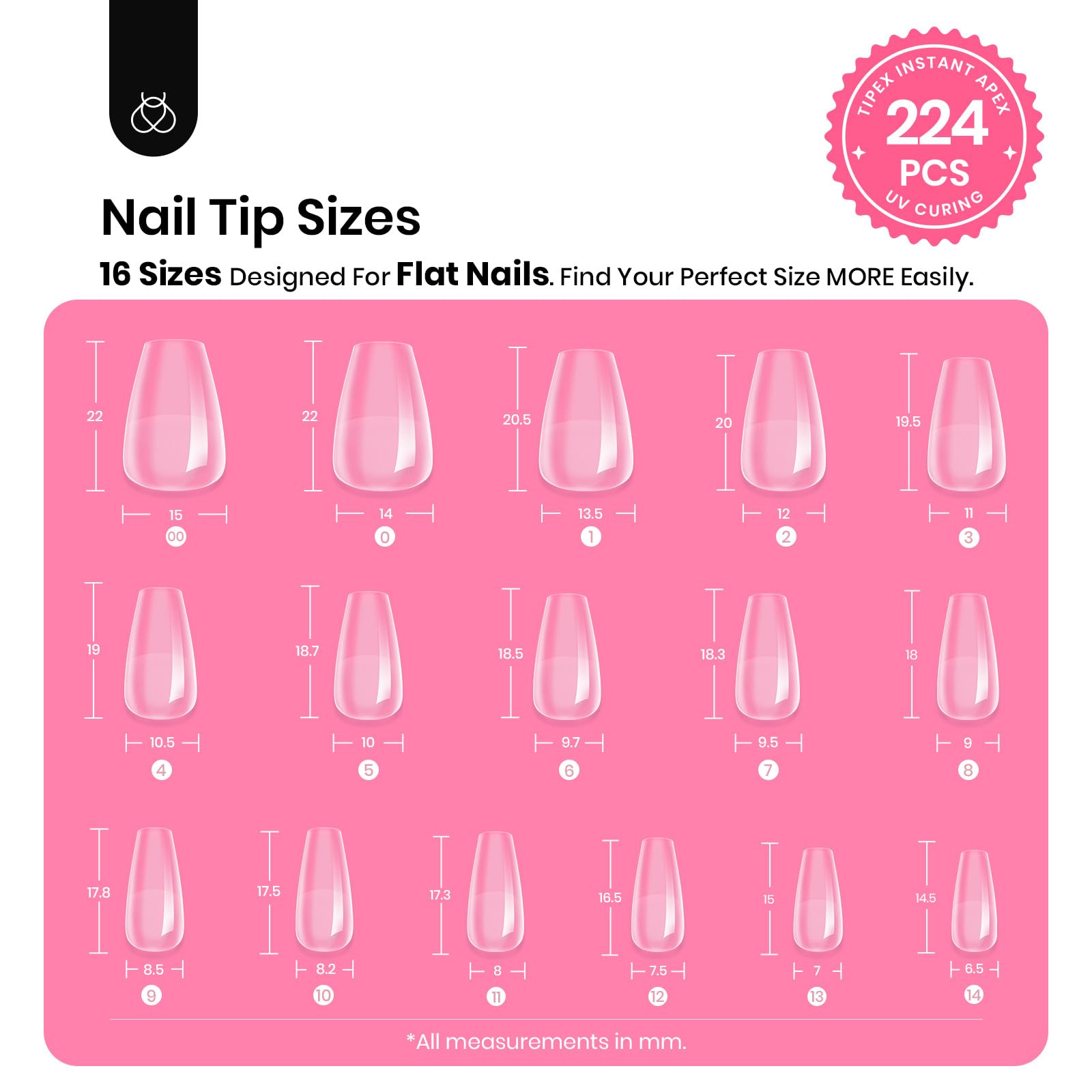 Beetles solid nail glue 20g for mess-free, secure tip adhesion