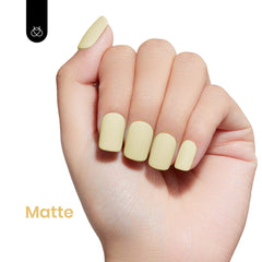 Beetles spring pastel nails on fingertips for everyday wear