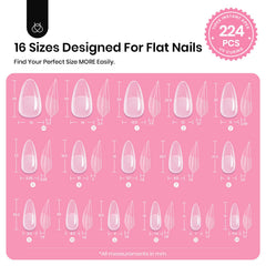 Beetles Tipex 16 sizes label demonstrates accurate size options.