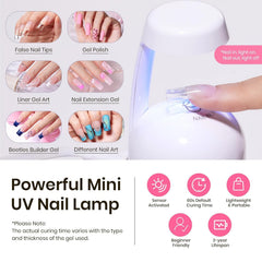 Beetles Tipex tips pre-numbered in 16 sizes for easy selection.