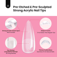 Beetles Tipex half-matte textured tips improve adhesion during wear.