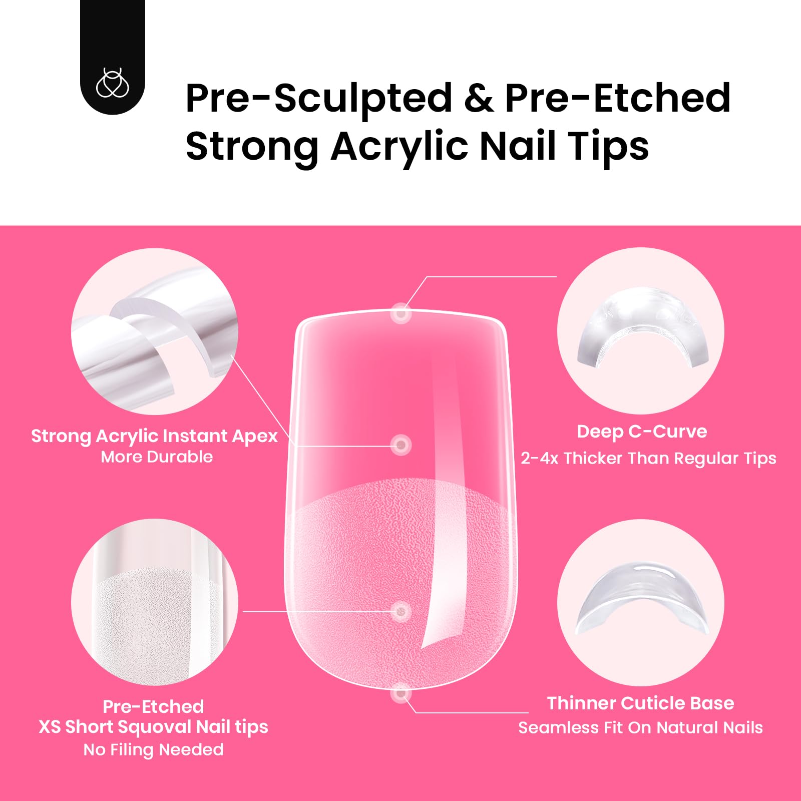 Beetles Tipex nail file included for shaping and prep