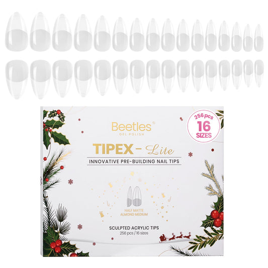 Beetles Tipex Lite apex nail tips prebuilt for quick application