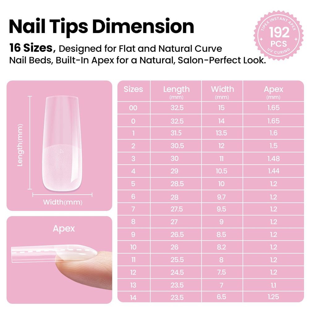 Beetles Tipex Lite base coat for long-lasting nail enhancements.