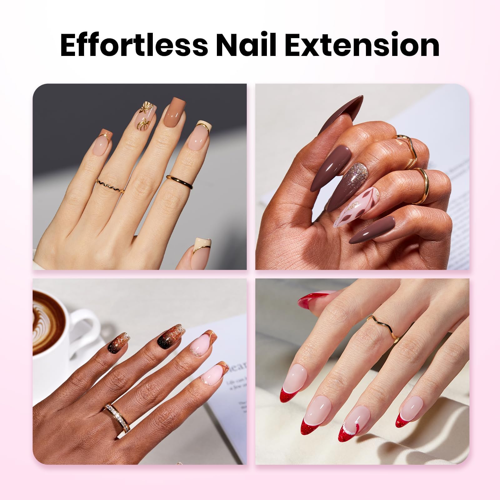 Beetles Tipex Lite salon-strength at home offers long-lasting wear with comfort.