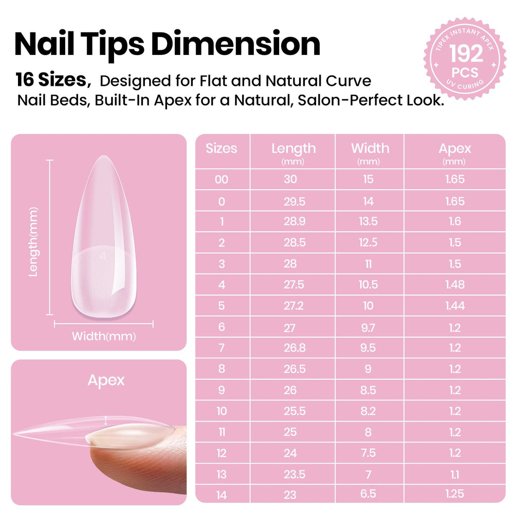 Beetles Tipex Lite UV nail glue for quick, secure adhesion
