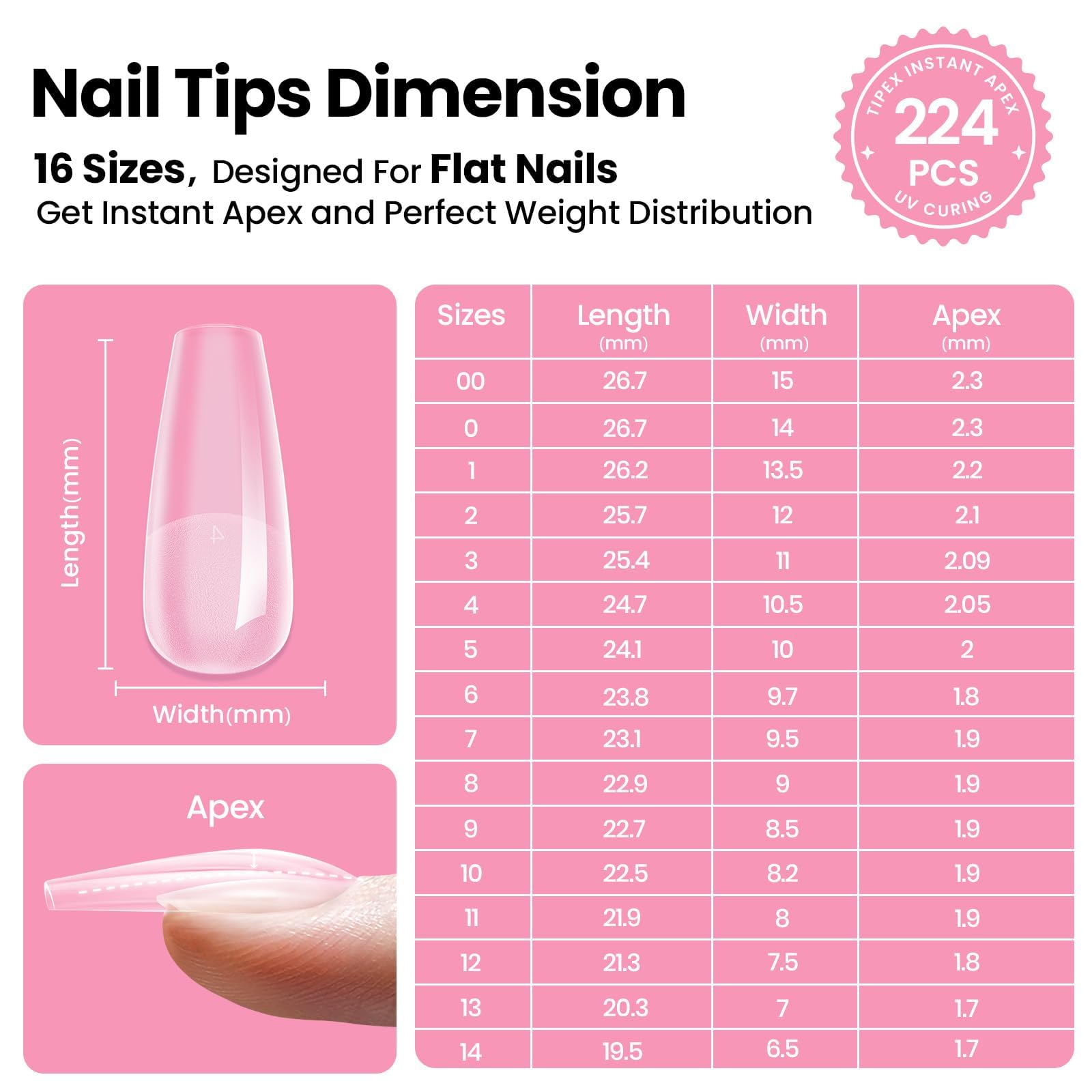 Beetles Tipex nail glue tube with precision nozzle for clean application
