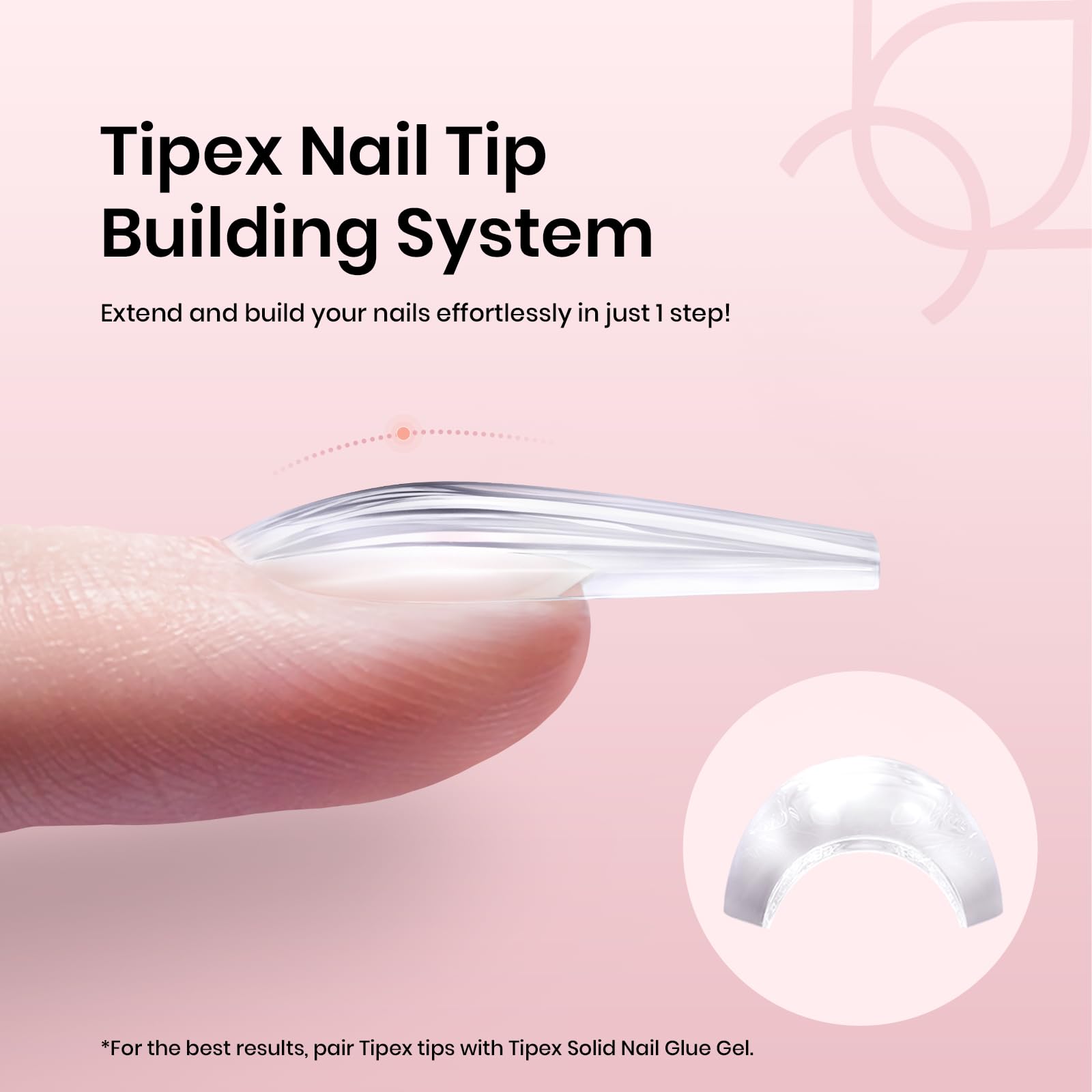 Beetles Tipex 192-piece set for press-on kits