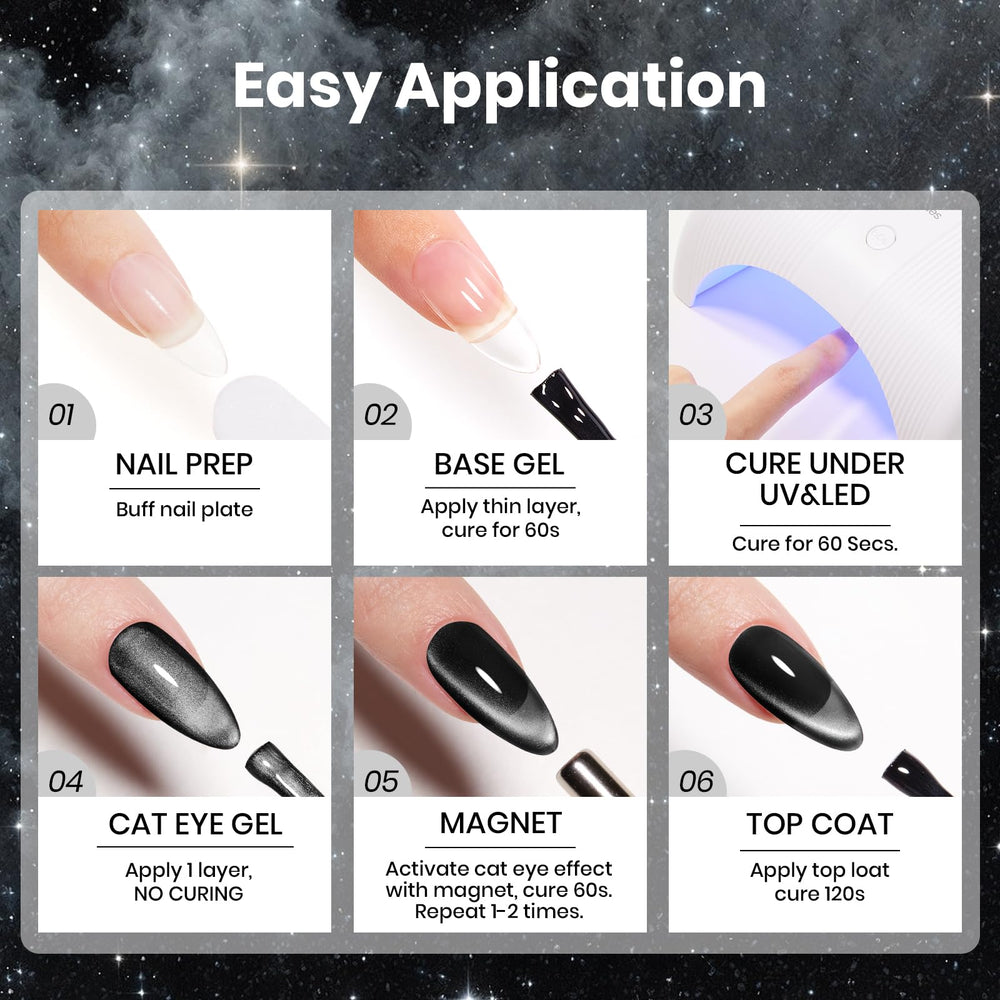 Beetles Twilight Gleam nail art ideas using mix-and-match shades