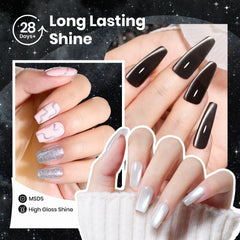 Beetles Twilight Gleam top coat finish for durable shine