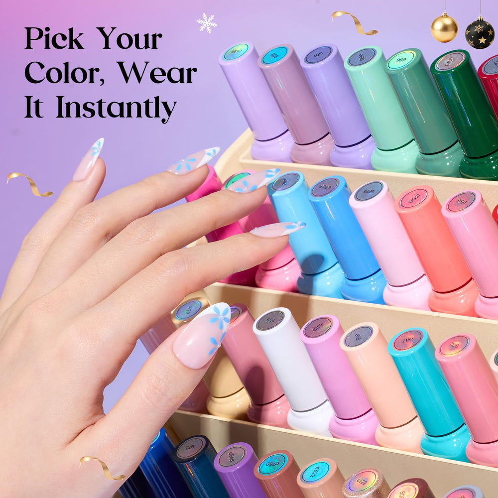 Beetles UV/LED cure in 60 to 90 seconds for quick at-home manicures.