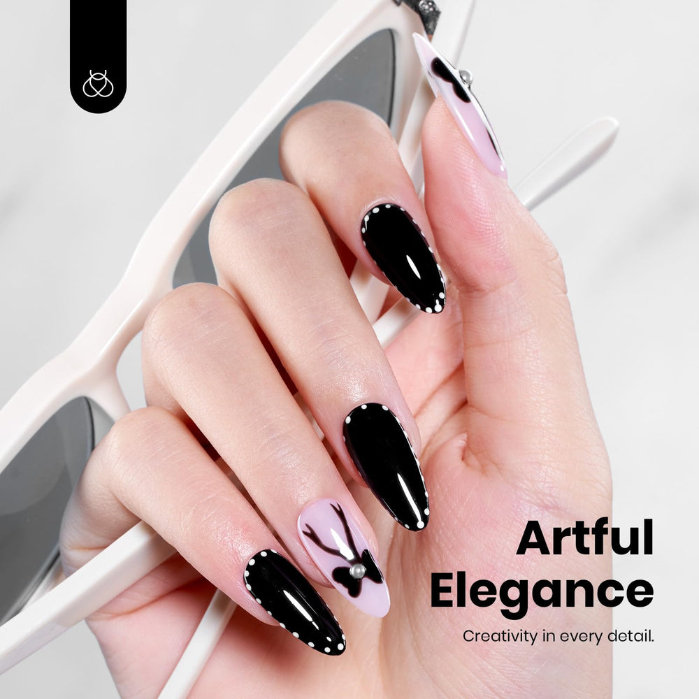 Beetles UV LED lamp cures gel polish in 90–120 seconds.