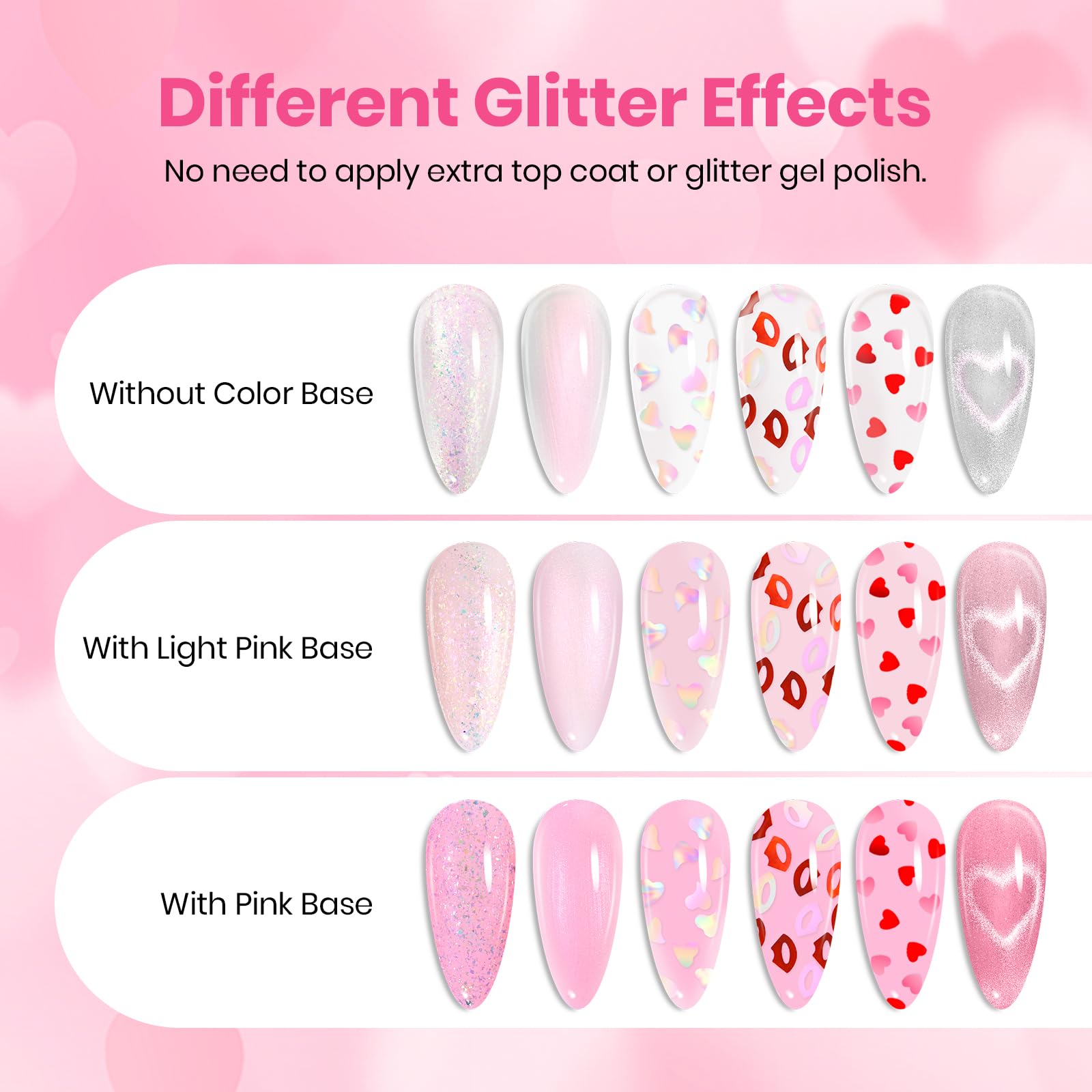 Beetles cat-eye top coat creates shifting color bands