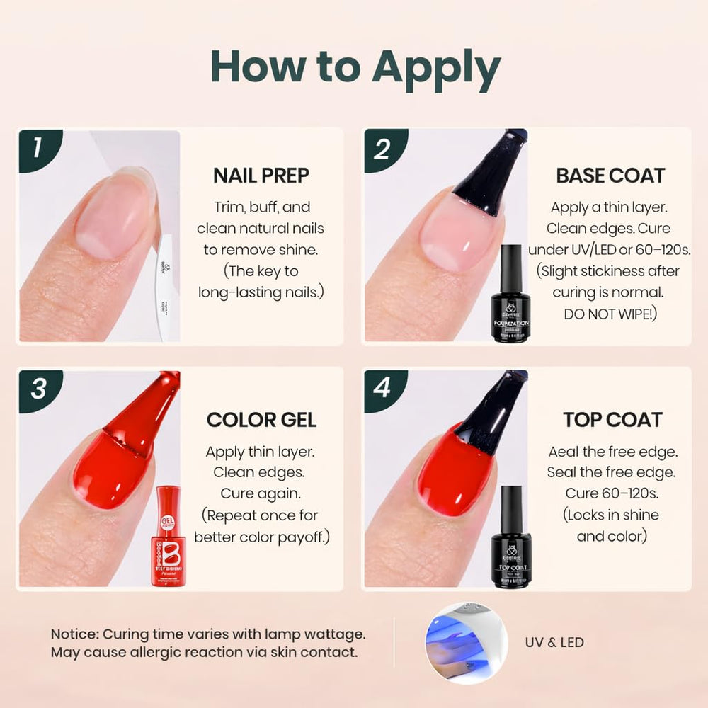 Beetles Valentines glitter top coat swatch for extra shine