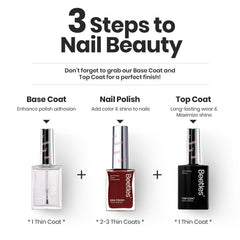 Beetles Winter Nail Polish Set P180 versatile for DIY nail art ideas.