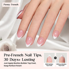 Beetles X Press Kit French tips collection for easy nail art.