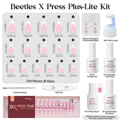 Beetles X Press Kit nail remover for gentle gel removal.