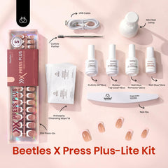 Beetles X Press Plus Lite Builder Top Coat protects and extends wear