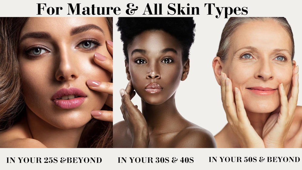 BeFabLuxx serum dropper close-up showing precise nightly application.