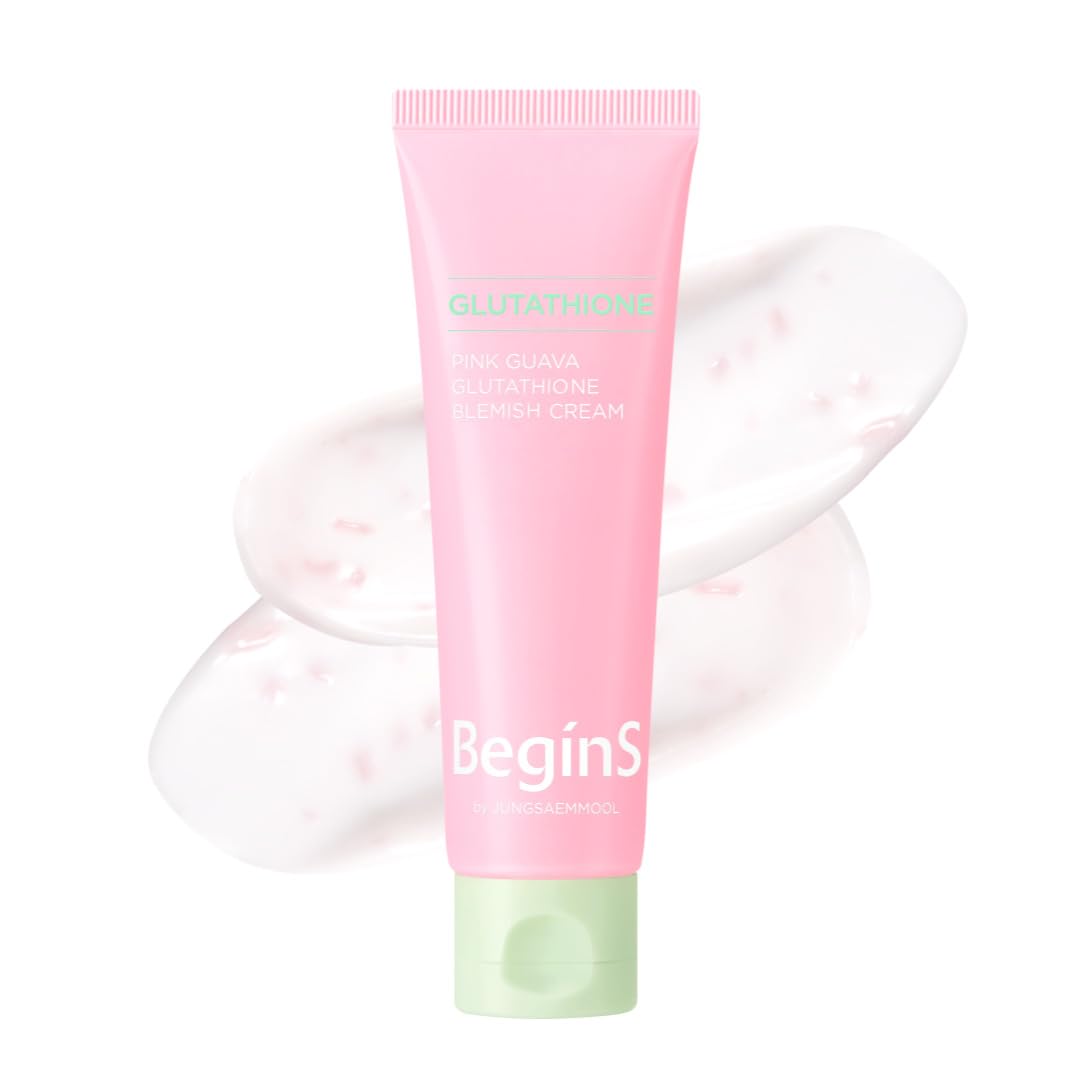 BeginS by JUNGSAEMMOOL pink guava cream bottle for lightweight daily hydration.
