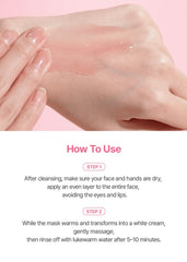 BeginS by JUNGSAEMMOOL jelly texture rinses clean with no sticky residue.