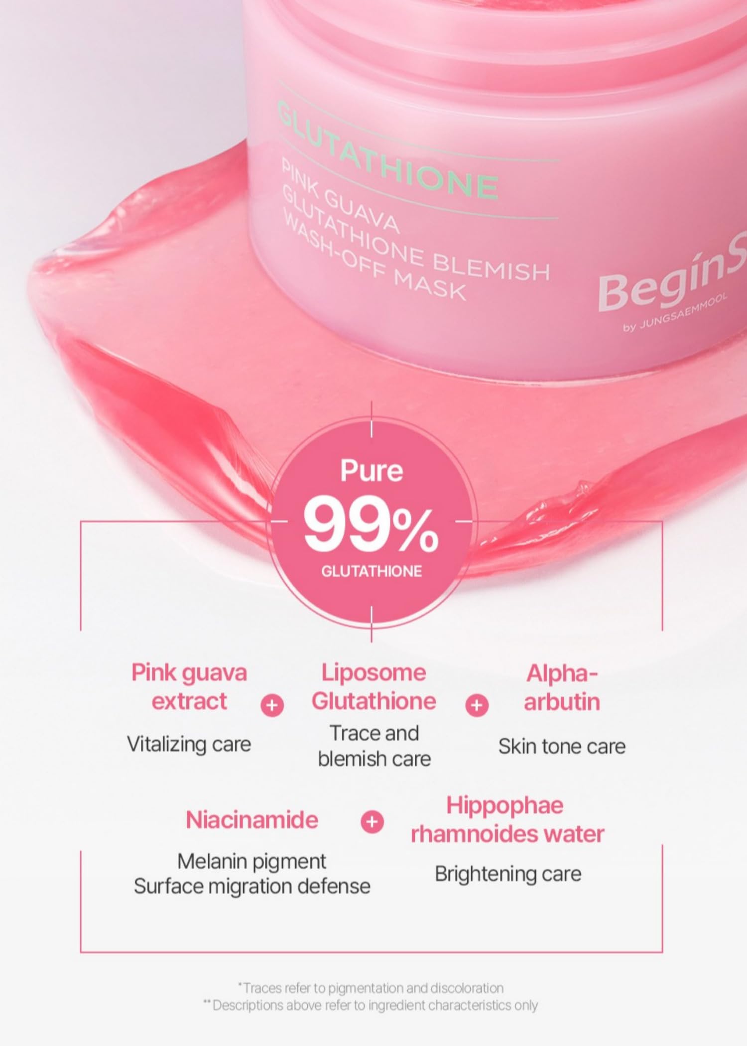 BeginS by JUNGSAEMMOOL vitamin C and niacinamide for balanced hydration and clarity.