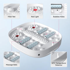 Beici remote sits under the base for convenient hands-free control.