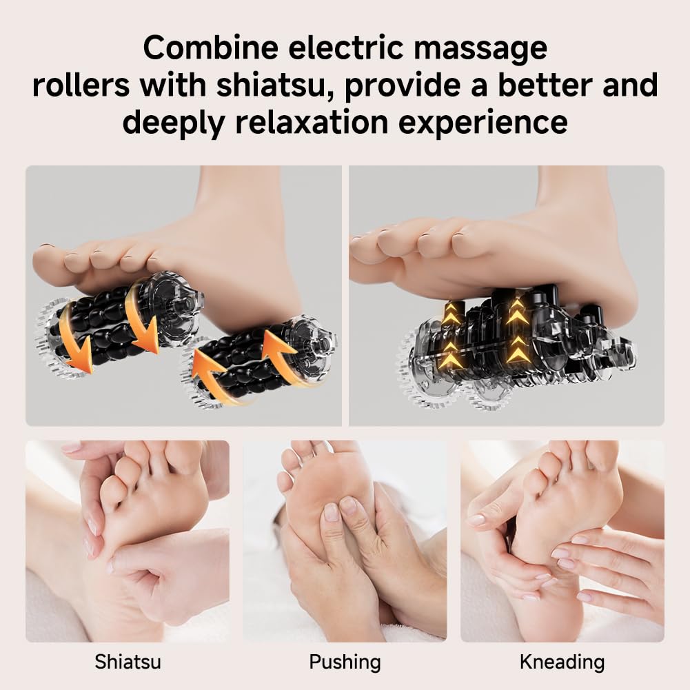Beici foot spa shiatsu function targets pressure points for relaxation