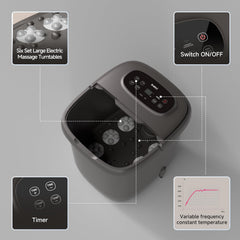 Beici High Depth Foot Spa inner dimensions 14x12 inches fit feet.