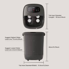 Beici High Depth Foot Spa with six-massage-balls offering varied contact.