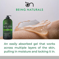 Being Naturals Aloe Vera Gel superfoods kale adds nutrient-rich support.