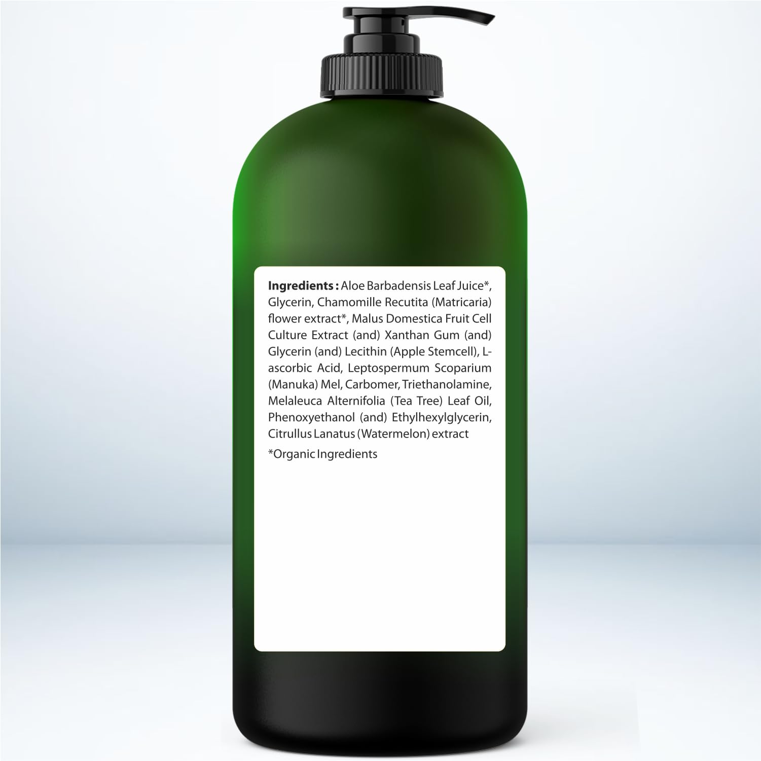 Being Naturals Aloe Vera Gel texture close-up showing silky hydration.