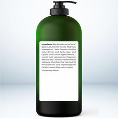 Being Naturals Aloe Vera Gel texture close-up showing silky hydration.