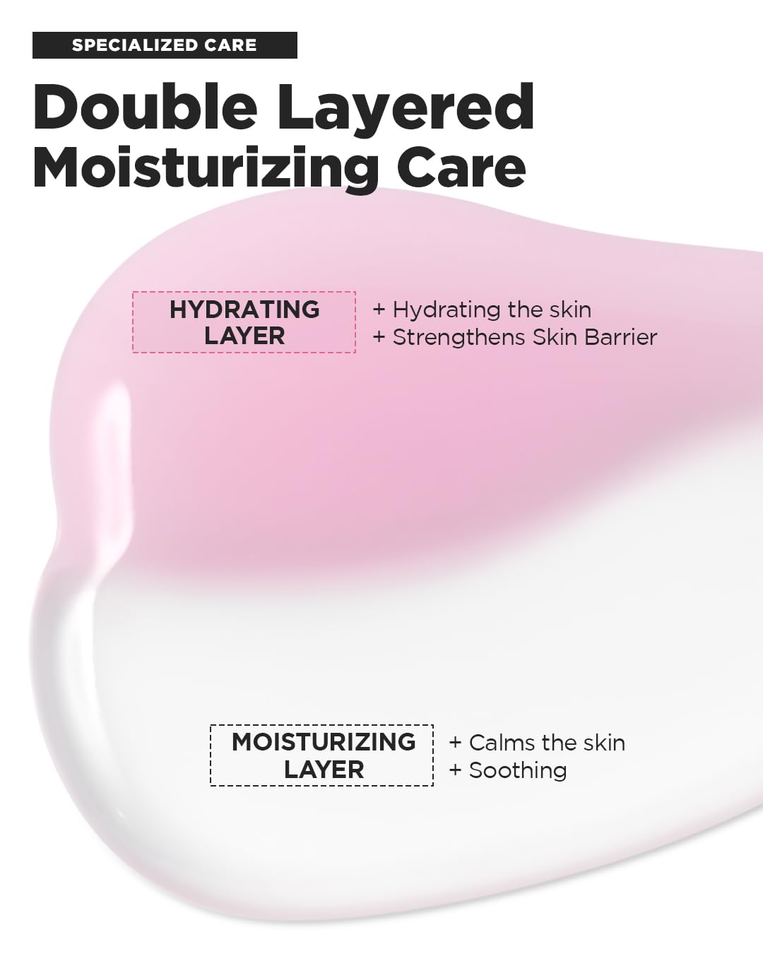 BEISIKS SKINRxLAB MadeCera label shot emphasizes calming formula.