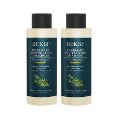 BEKSF Rosemary Shampoo bottle front demonstrates scalp balance for oily hair.
