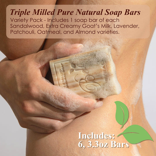 BELA sandalwood soap bar – aromatic cleanse with subtle moisture and hydration.