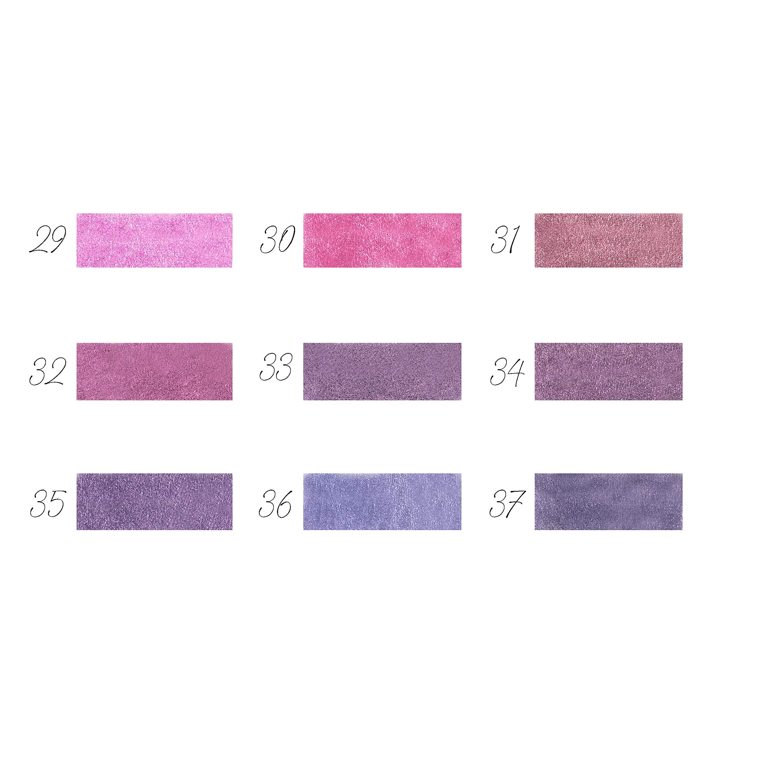 Compact packaging of Belé Make Up Italia B-One Eyeshadow 31 Jam Glitter ideal for travel and quick touch-ups.