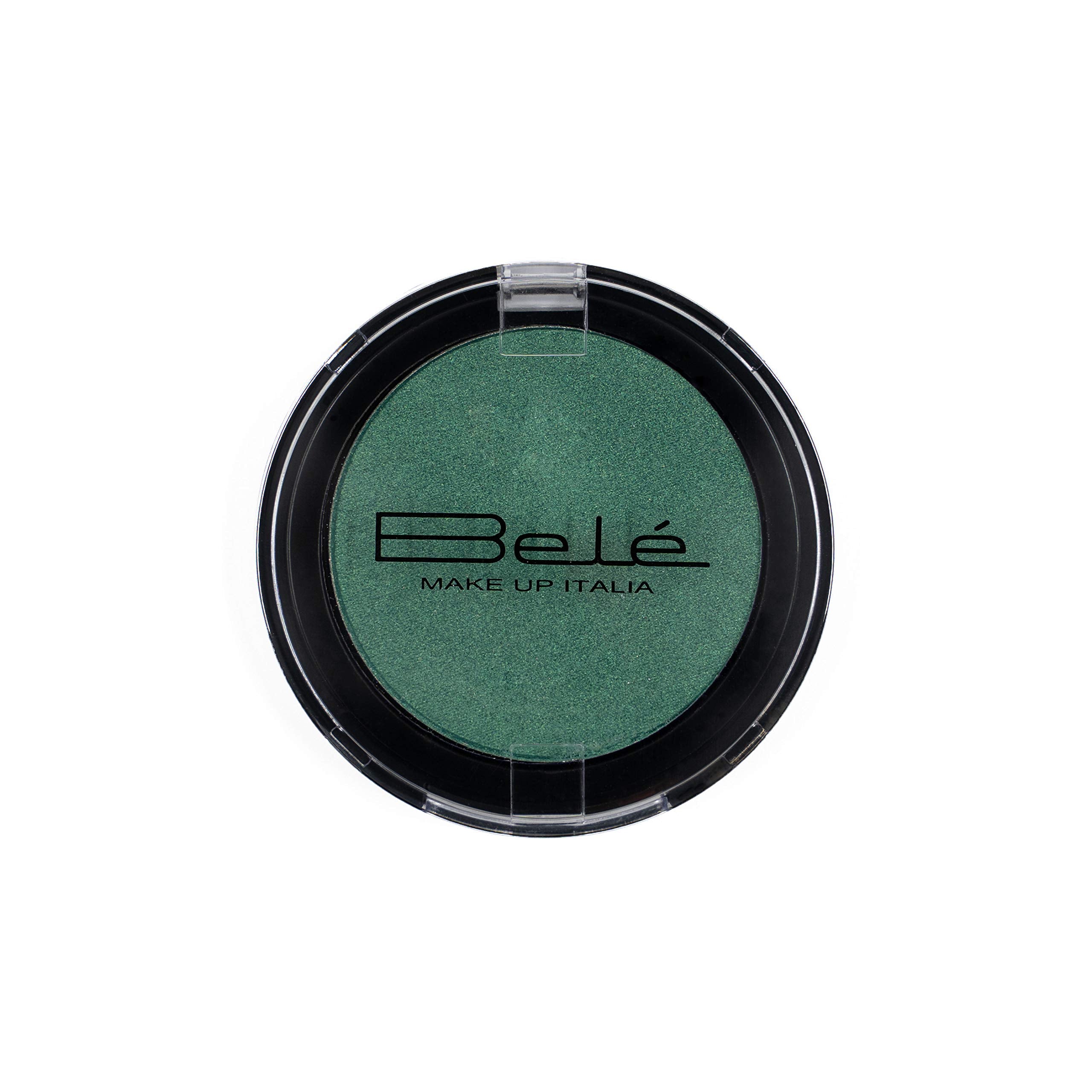 BELÉ MAKE UP ITALIA b.One Emerald Shiny eyeshadow compact with rich color payoff.