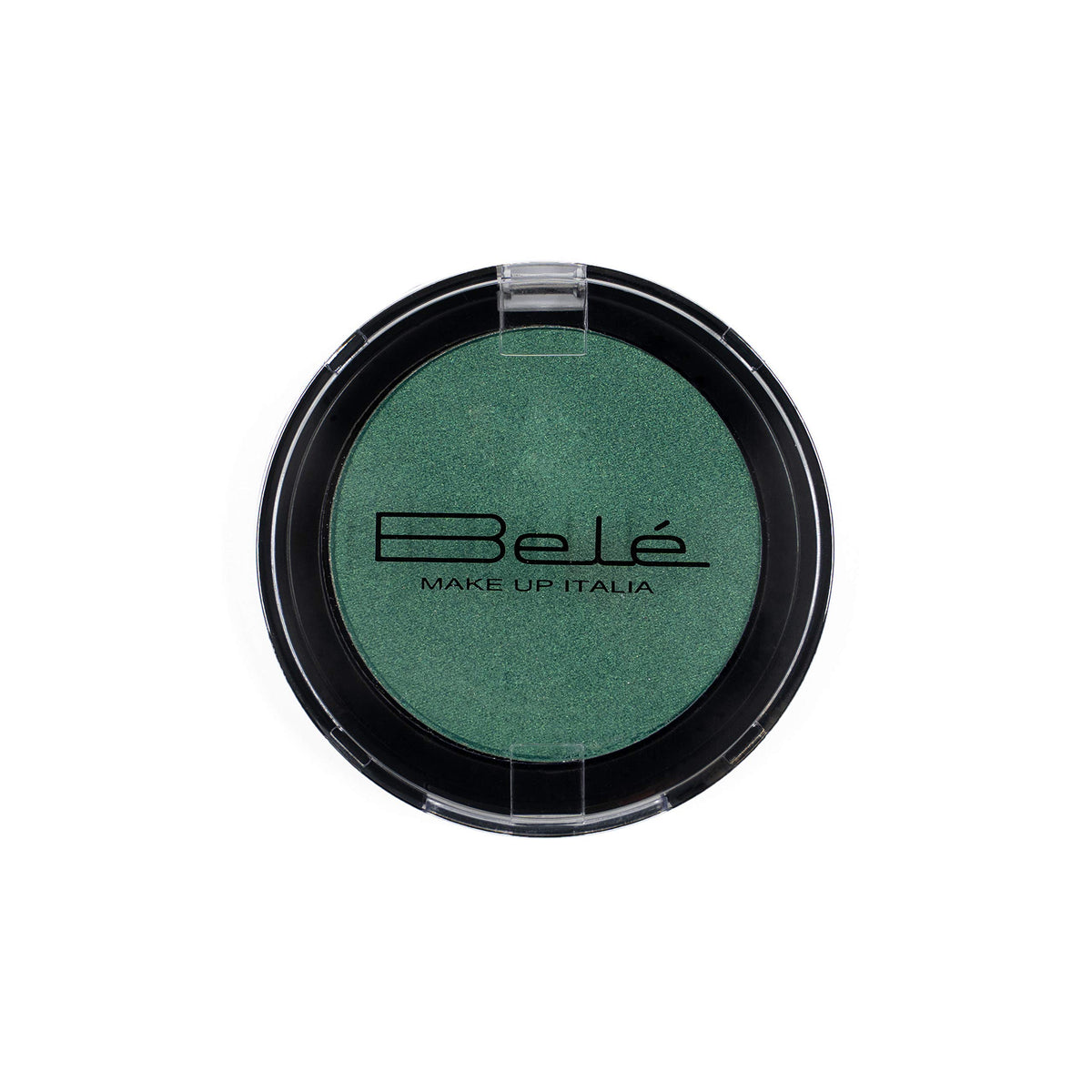 BELÉ MAKE UP ITALIA b.One Emerald Shiny eyeshadow compact with rich color payoff.