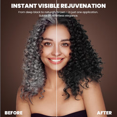 BELEZALIB 3-in-1 shampoo-dye-conditioner provides color and conditioning in one step.