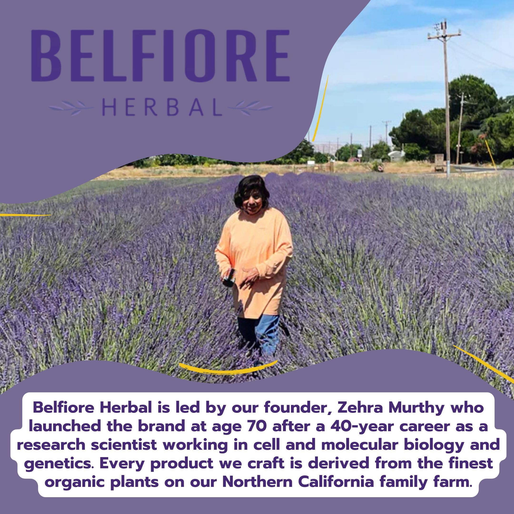 Belfiore Herbal 4 oz size displayed for daily wearable hydration.