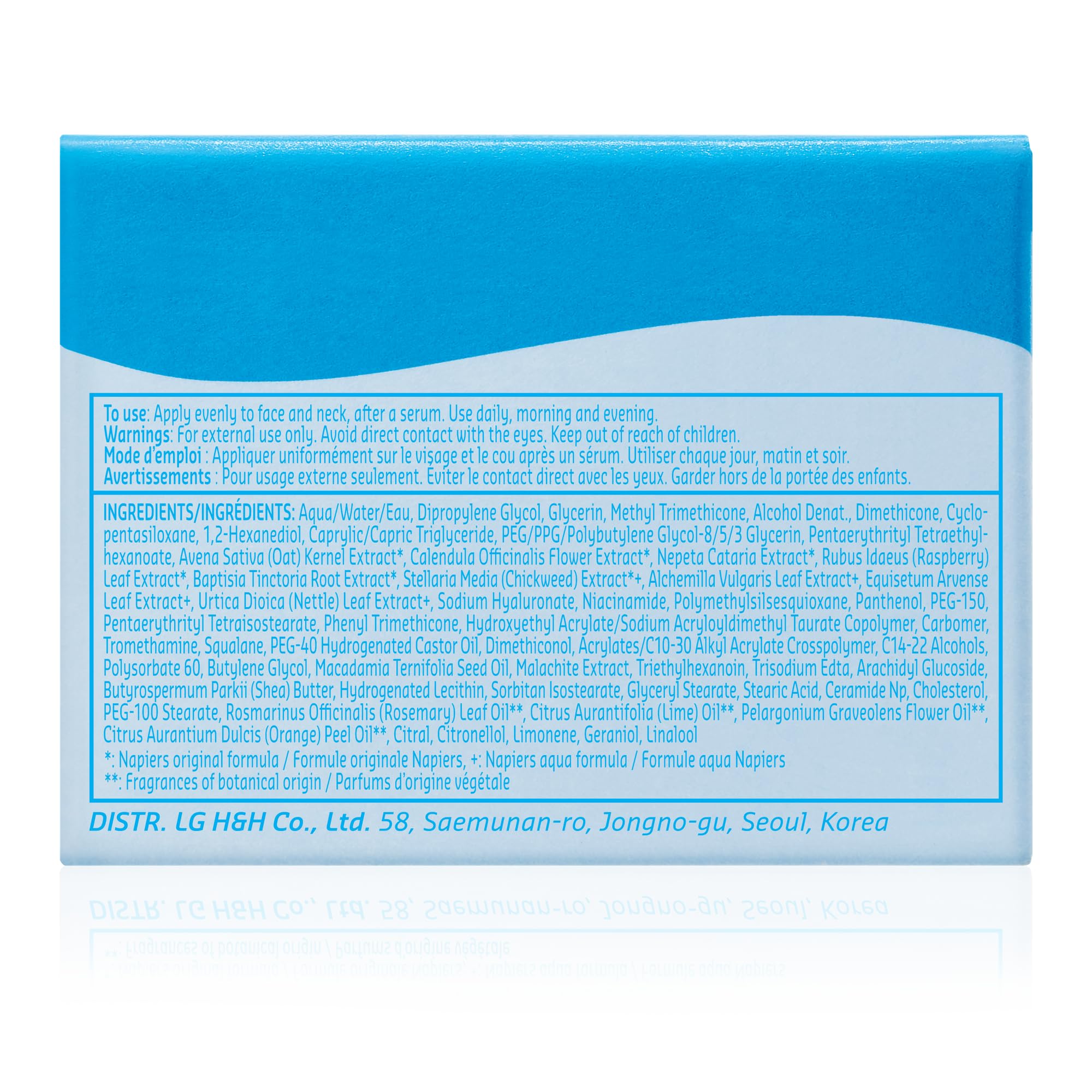 Belif Aqua Bomb packaging 50 ml perfect for daily routine