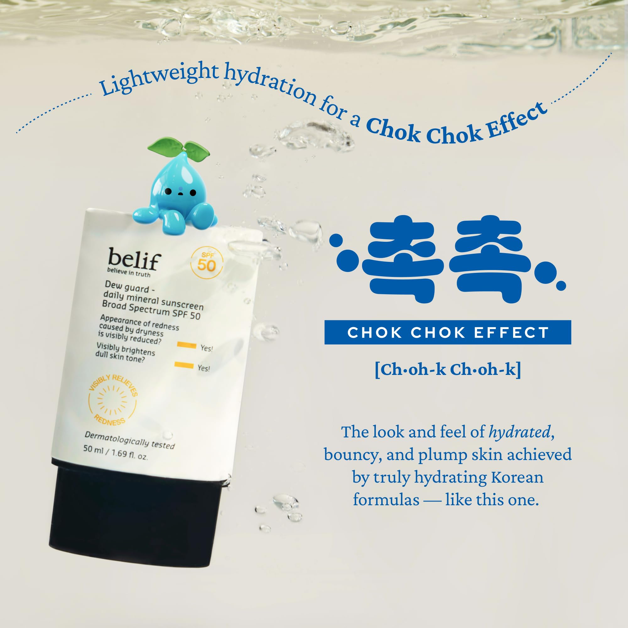 belif Dew Guard ceramides and peptides supporting barrier strength