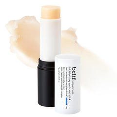 belif Eye Bomb Stick applied around the eyes for lightweight hydration.