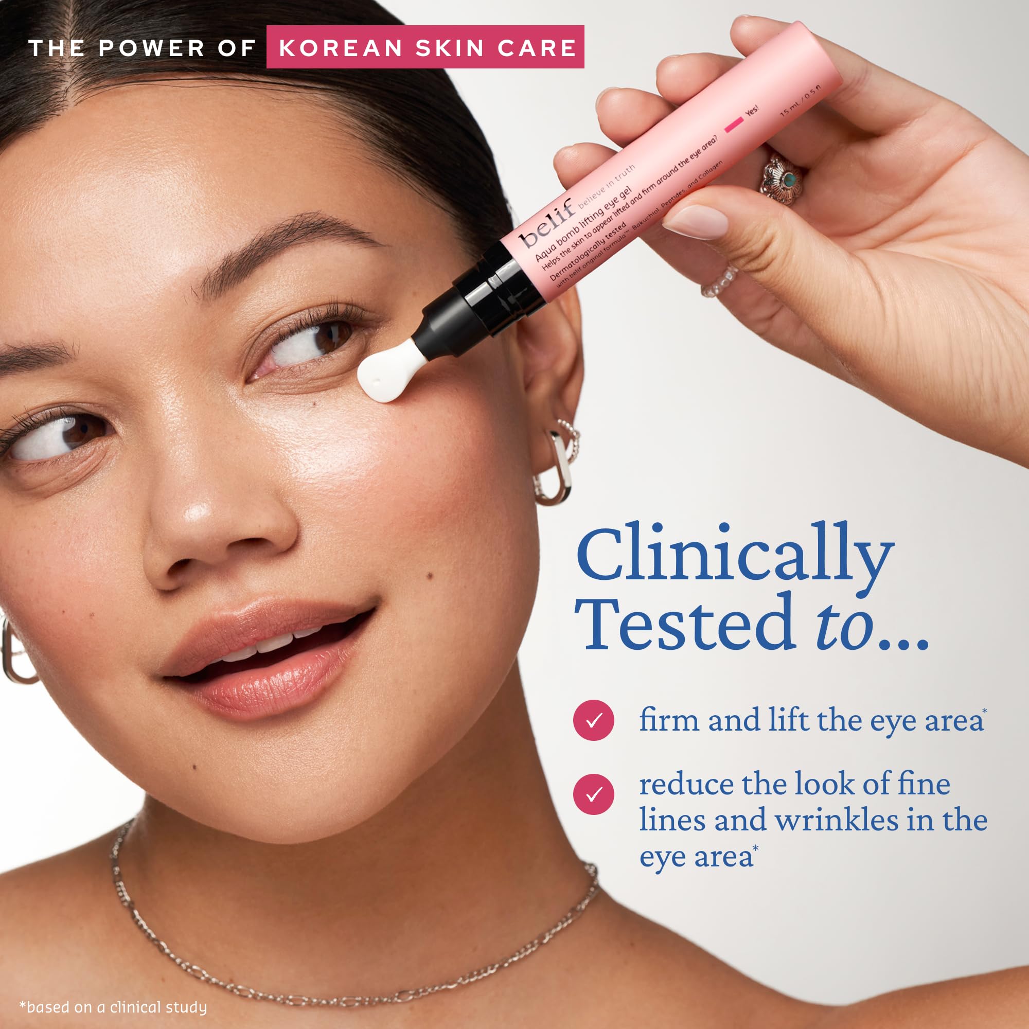 belif Retinol Eye Serum delivers overnight hydration and gentle firming.