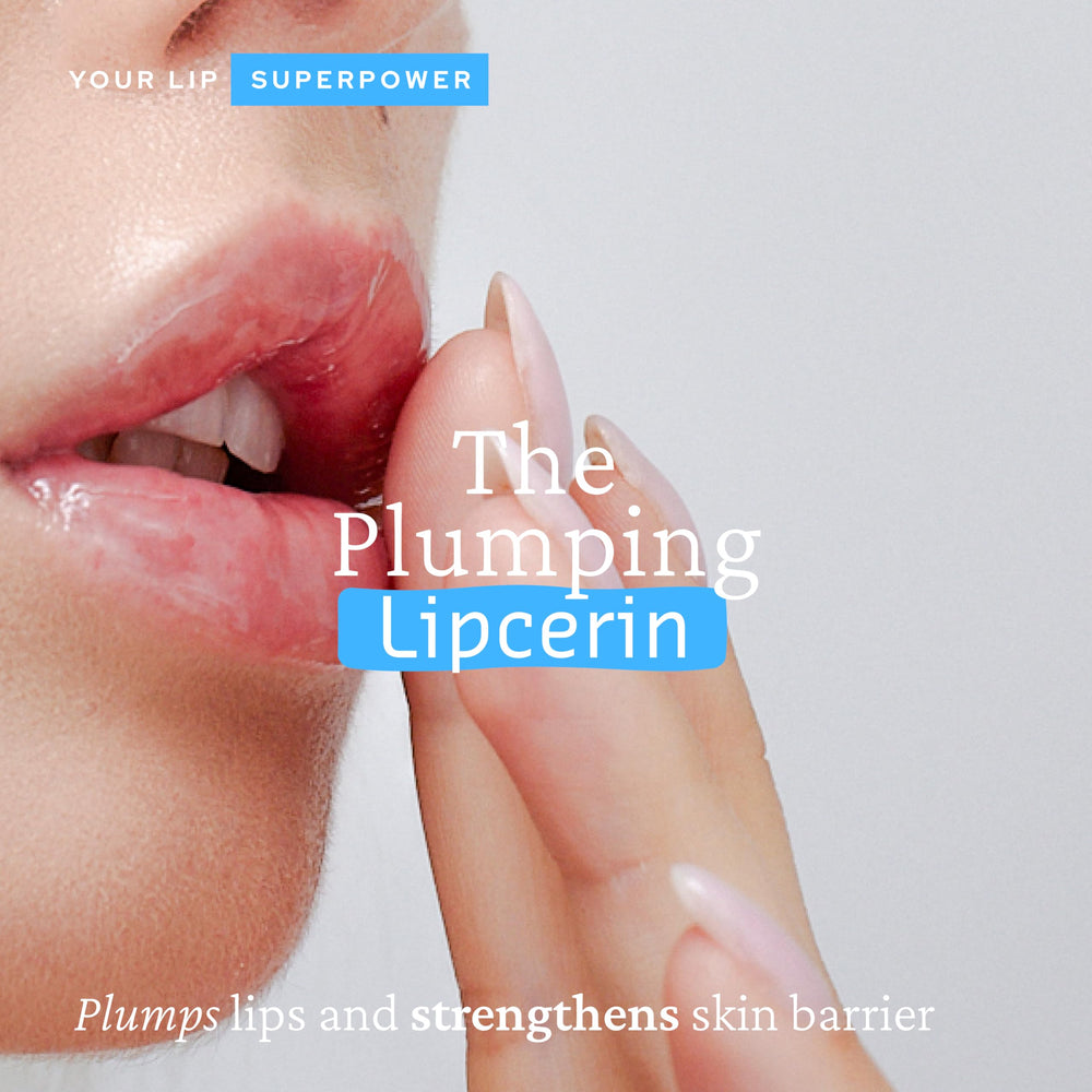 Belif Lipcerin being applied for a smooth, non-sticky feel.