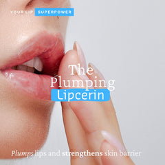 Belif Lipcerin being applied for a smooth, non-sticky feel.